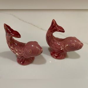 Rosemeade Pink Dolphin Fish Salt and Pepper